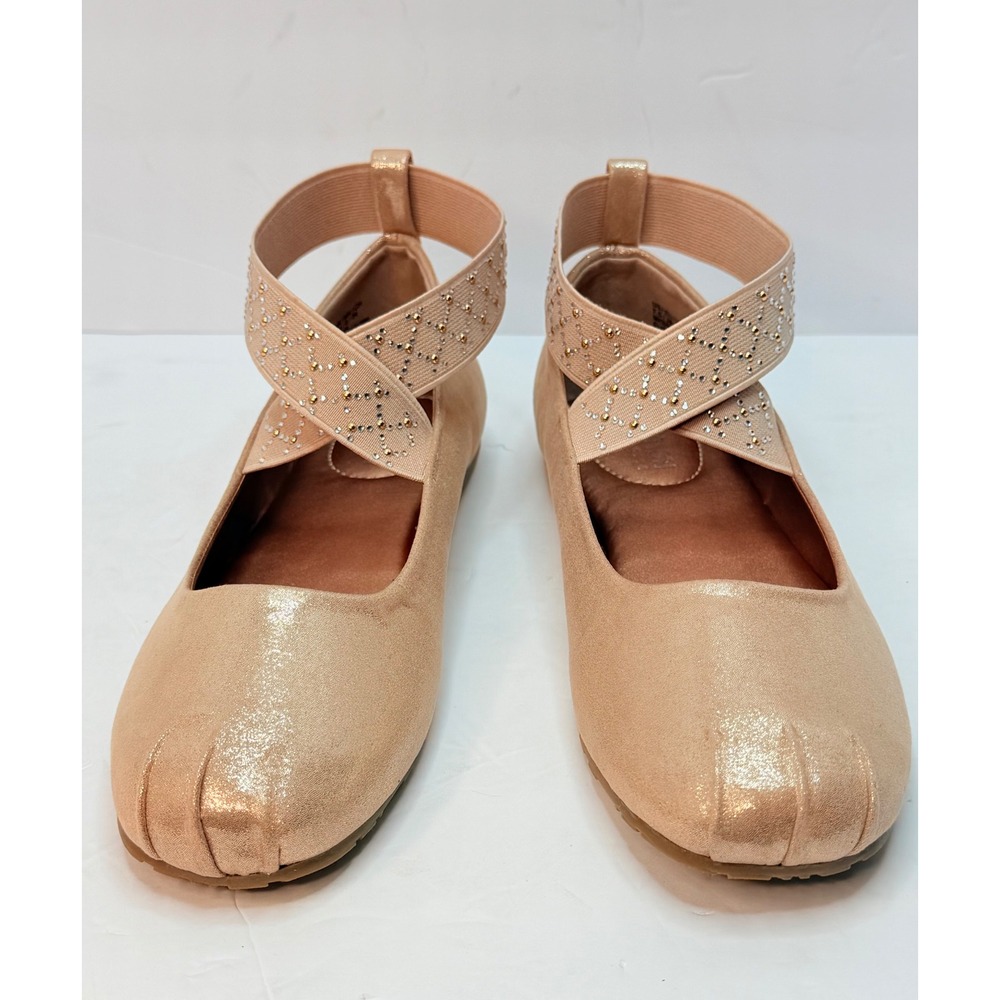 Kenneth Cole Reaction Women's Elizabeth Ballet Flats Fawn Size 7.5M NWT and BOX